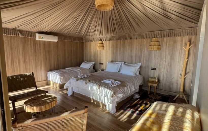 Nuitée dans le désert d’Agafay